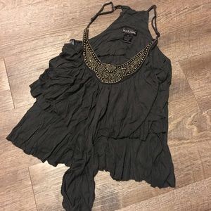 Beaded detail tank top